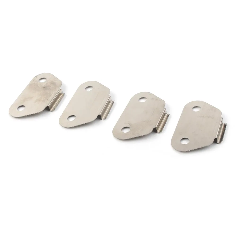 4 шт./компл. износостойкие накладки на сиденье мотоцикла Strike Plates 90962-93 для Harley Davidson