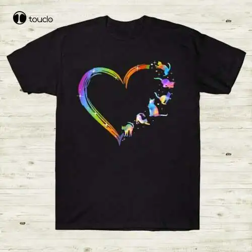 

Loving Cat Pet Cat Kitten Lover 2020 Happy Cool Nice Gift Black T-Shirt Tee Shirt unisex