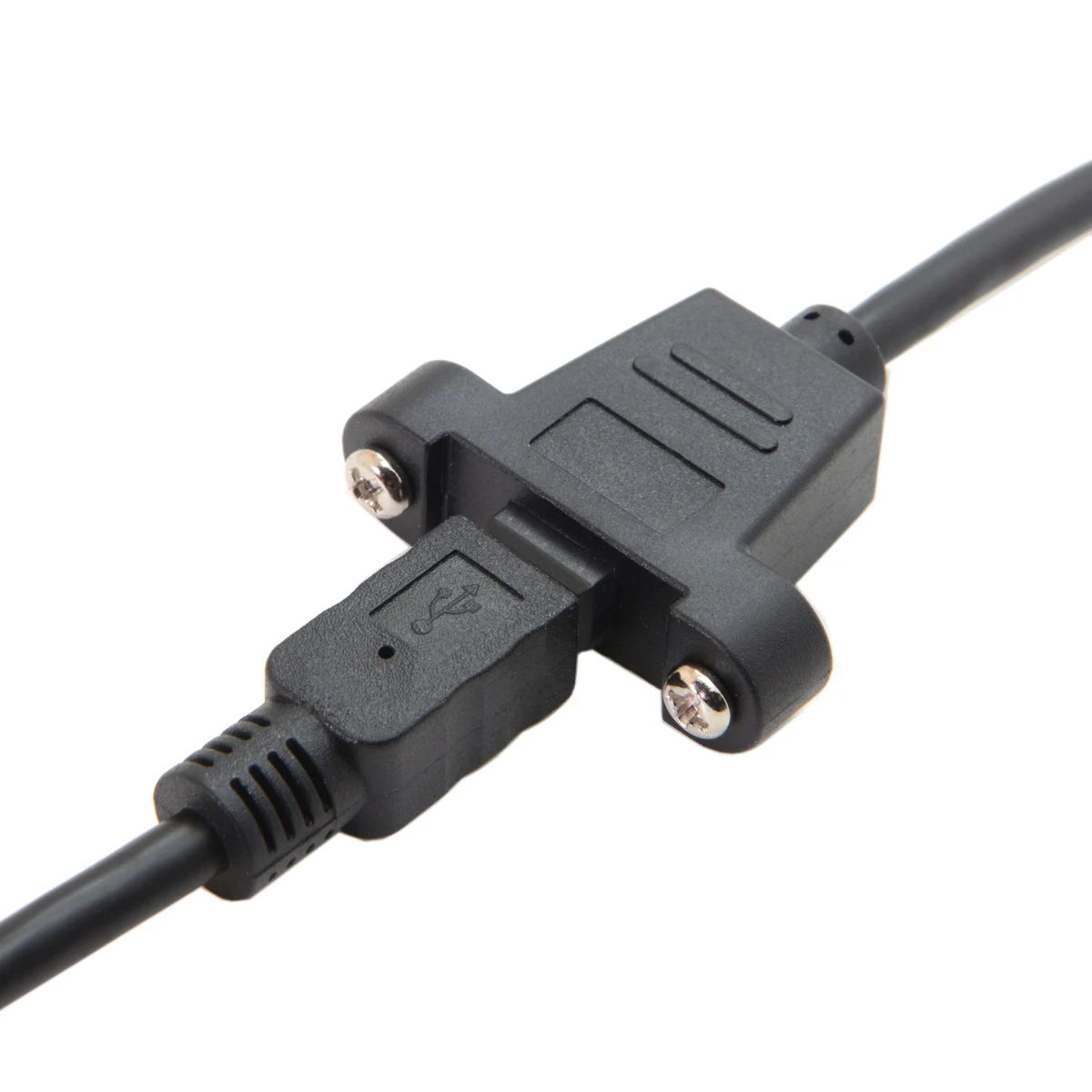 Кабель-удлинитель с винтами Chenyang панельным креплением 0 5 м Mini USB 5Pin штекер-гнездо |