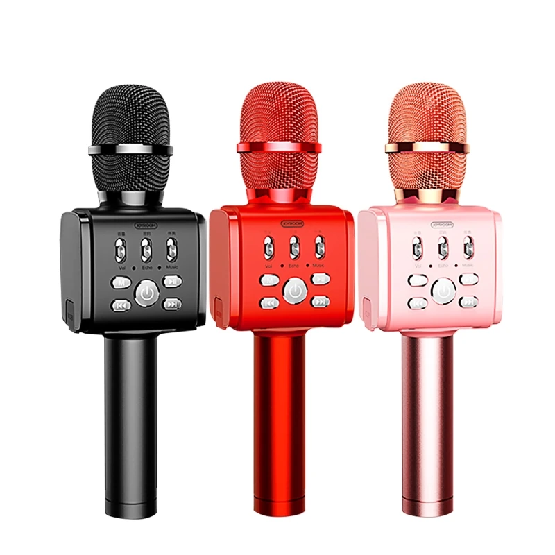 

Wireless microphone with bracket integrated condenser microphone sound card mobile phone Bluetooth live microphone