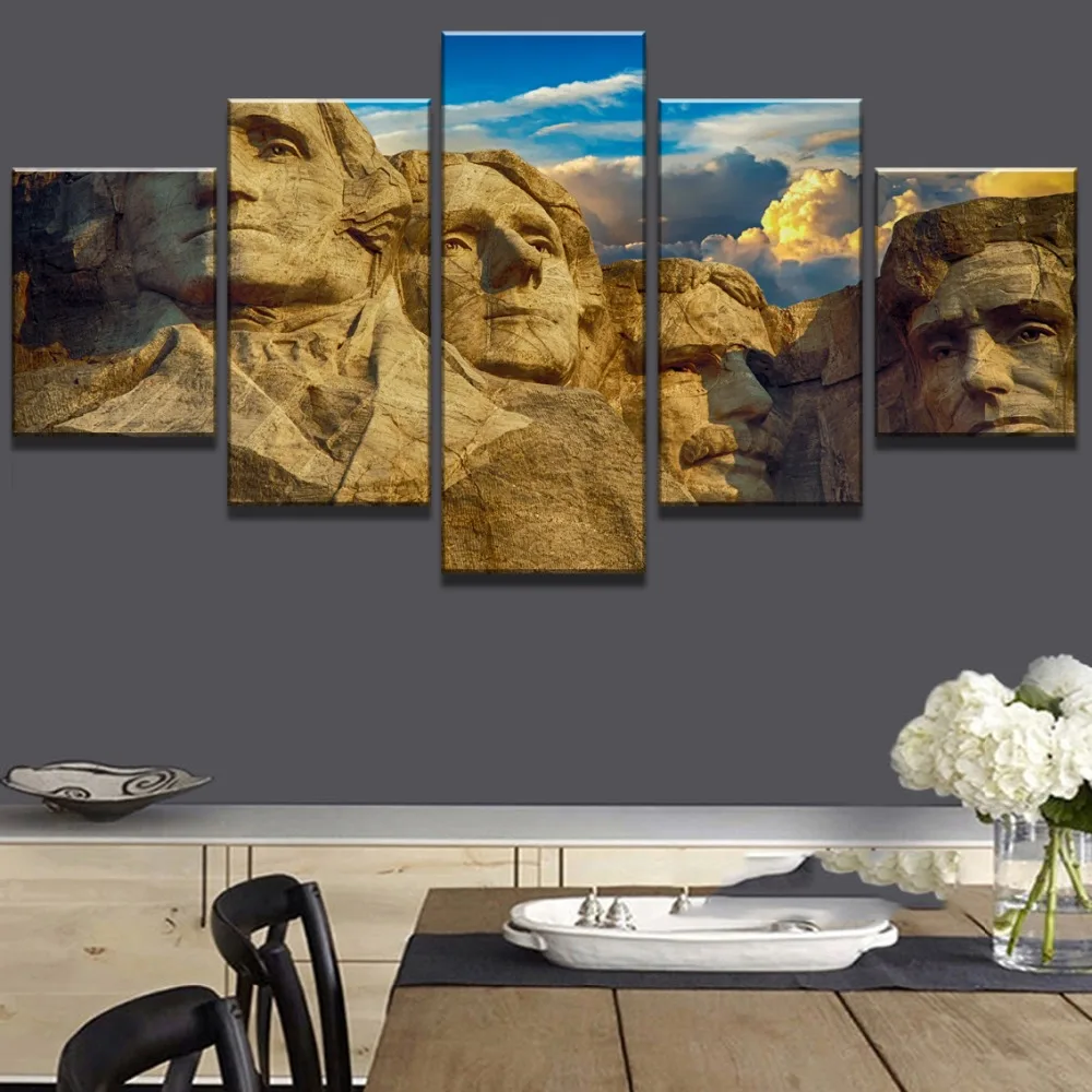 Постер Rushmore с большим креплением и HD печатью декоративные картины на холсте