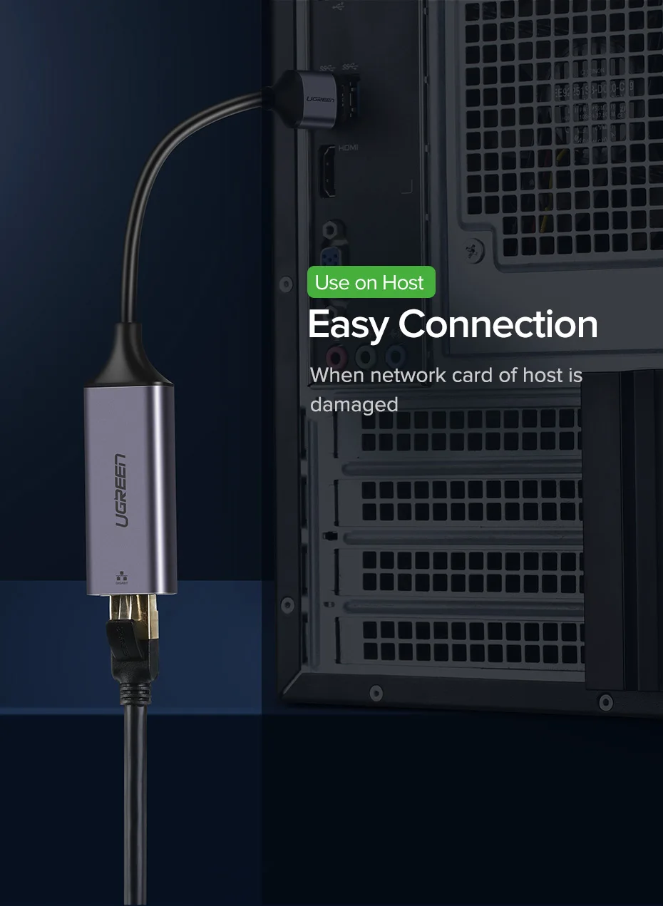 Ugreen USB Ethernet адаптер USB 3.0 2.0 сетевой карты RJ45 LAN для Оконные рамы 10 Сяо Mi коробка 3 nintend коммутатор ethernet usb