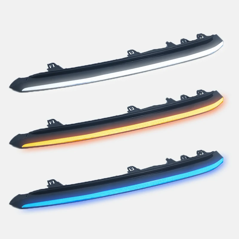 

Светодиодные дневные ходовые огни RQXR, плавный сигнал поворота, синий ночной режим в сборе для mazda atenza 2020