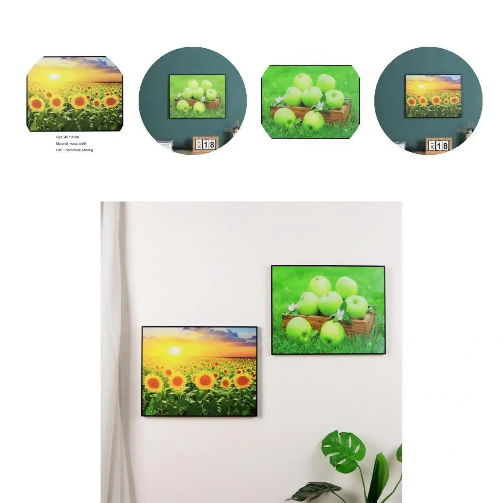 

Fancy Stylish Elegant Wall Plant Painting Art Painting with Wooden Frame Delicate