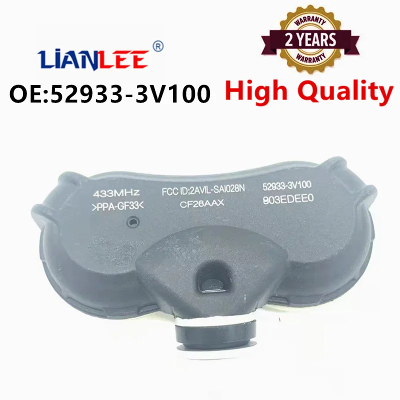 Новый Автомобильный датчик давления в шинах TPMS 52933-3V100 529333V100 434 МГц для i40 VF 2011 2012 2013