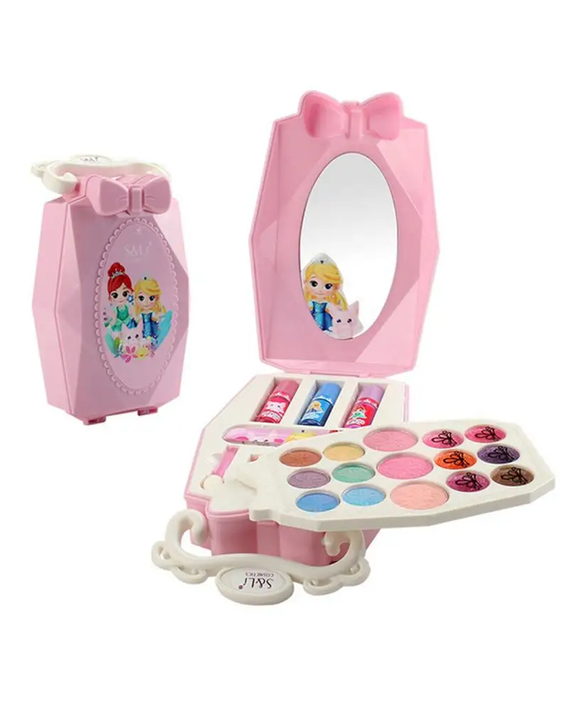 Children's Cosmetics Kit Princess Makeup Set Toys Girls Pretend Play Safe Toy Games Gifts For Kids | Игрушки и хобби