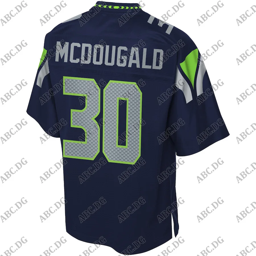 

Men Women Kid Youth Seattle Bradley McDougald Pro Line College Navy Team Color Player Jersey