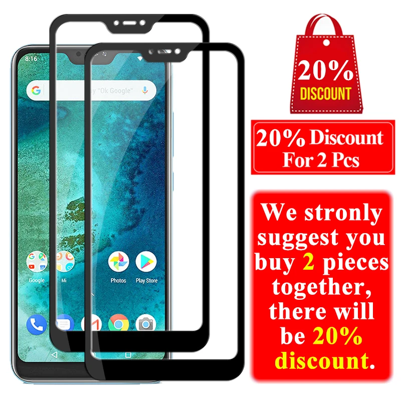 Закаленное стекло для Xiaomi mi A2 Lite защита экрана a2 Xia A3 светильник Xao My A2lite Xio Ksio a3