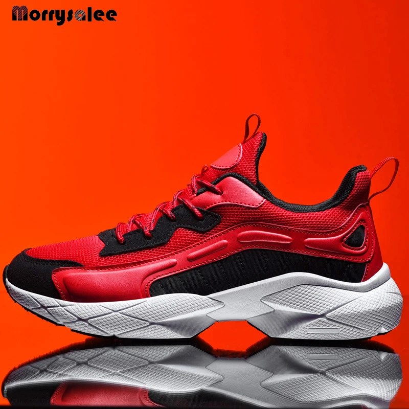 2022 New Sneakers Man Increase Dady Shoe Spring Summer Autumn Breahable Ligth Men's Fashion Casual  Plus Size Sneakers