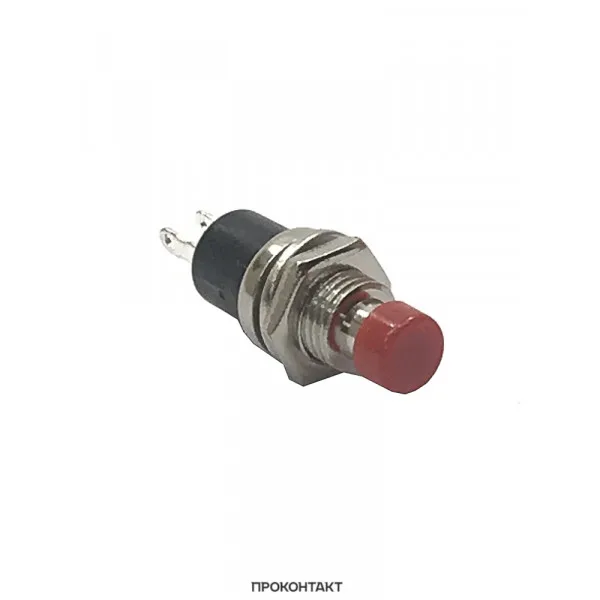 10 штук Кнопка PBS-10C-2 on-(off) красный (1A 250VAC) | Электроника