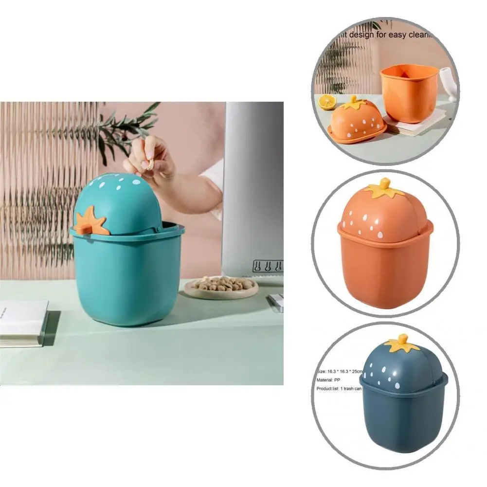 

Mini Practical Tissues Paper Dust Bin Tidy Litter Can Detachable for Home