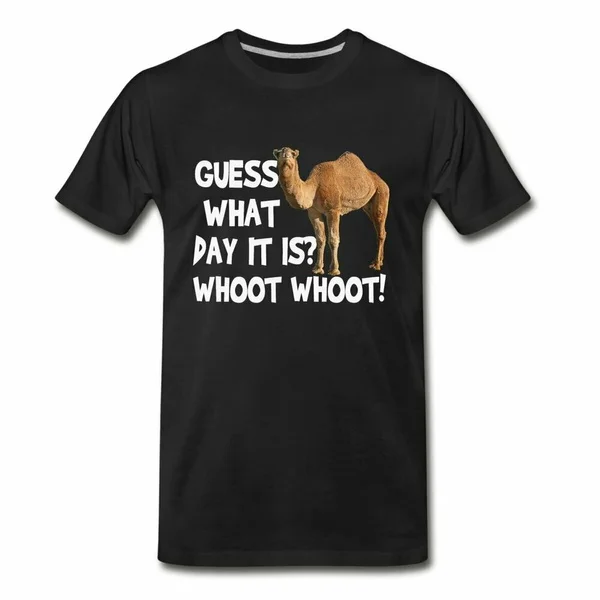

Hump Day Camel Quote Men's Premium T-Shirt
