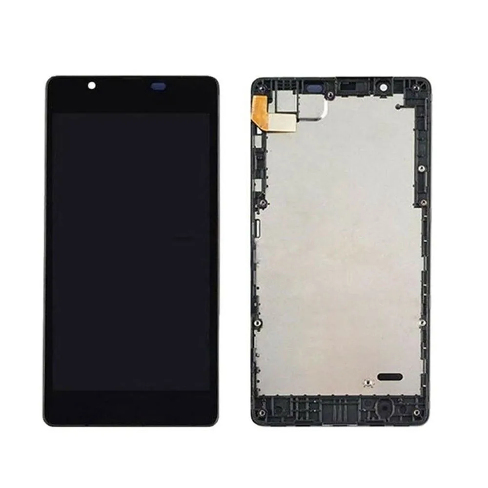 Для Microsoft Nokia Lumia 540 ЖК дисплей и сенсорный экран дигитайзер в сборе с рамкой