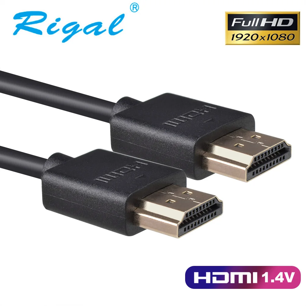 

Rigal HD кабель высокоскоростные 1080P видео кабели hd для HD TV XBOX 1080P 3D HD TV LCD LED DLP проектор RD815 RD825