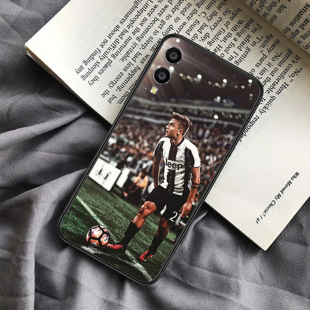 

Paulo Dybala Milan football Phone Case For Huawei Honor 6A 7A 7C 8 8A 8X 9 9X 10 10i 20 Lite Pro Play black Prime Tpu Cell 3D