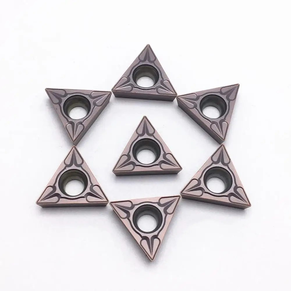 

50PCS turning tool TCMT16T304 VP15TF high quality carbide insert cylindrical turning tool CNC machine tool TCMT 16T304