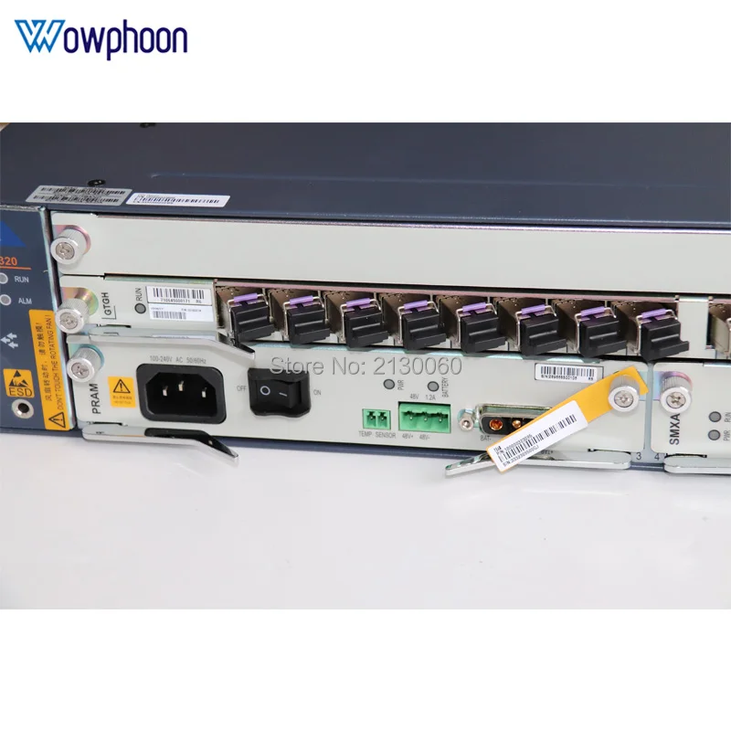 Оптический линейный терминал ZTE OLT ZXA10 C320 шасси + 1 * SMXA коляска GTGH 16 порт C ++ источник