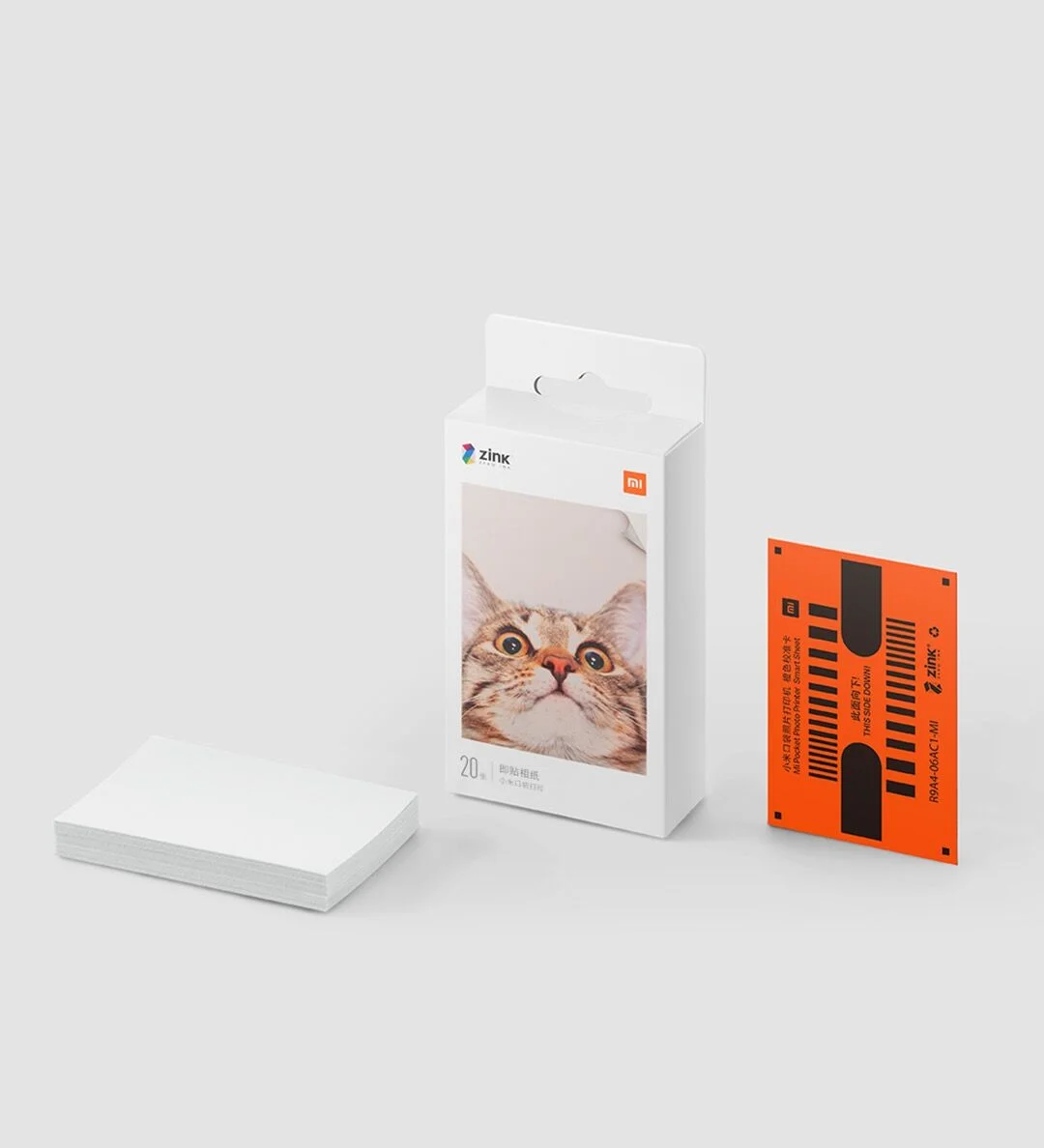 Глобальная версия Xiaomi Карманный фотопринтер бумага самоклеящаяся для принтера 20