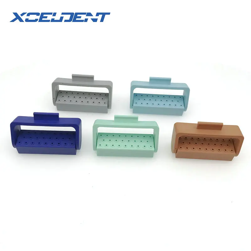 1 шт. стоматологический держатель для бура стойка с 26 отверстиями стерилизатор