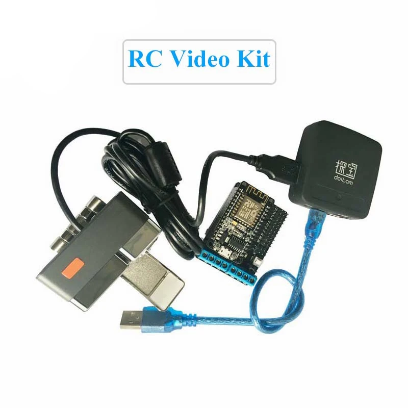 T300 RC Tank беспроводная Wi-Fi передача видео Smart Car от Android APP Комплект разработки NodeMCU с