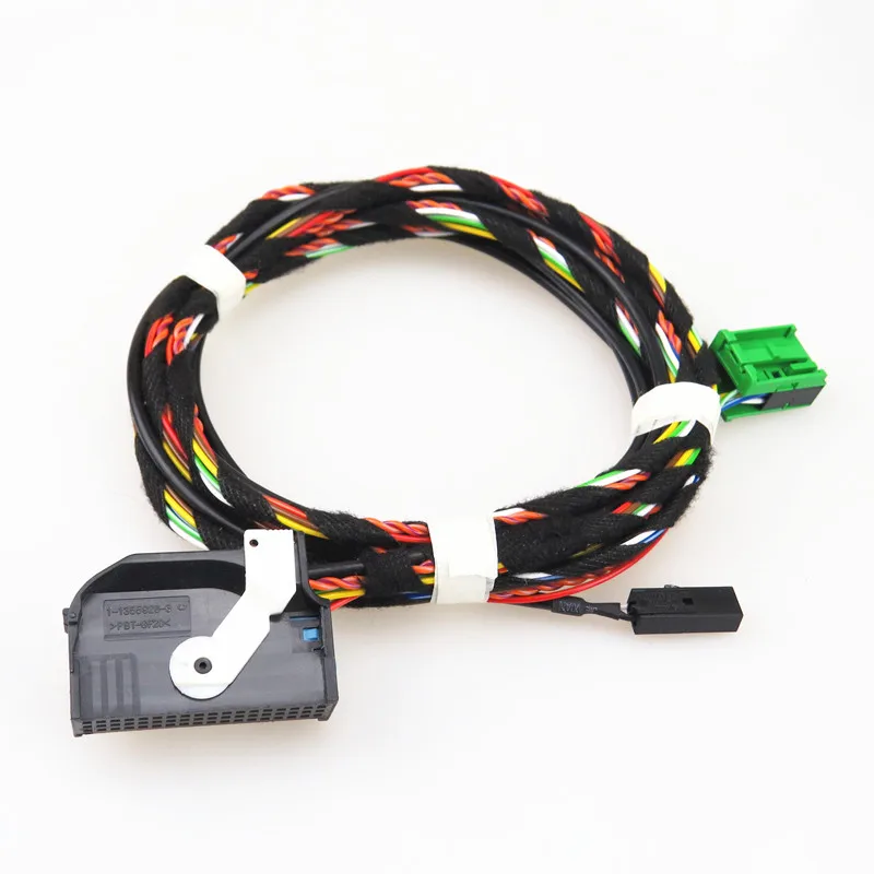 Автомобильный Bluetooth-модуль AZQFZ провод с жгутом для VW Scirocco Tiguan Touran T5 Polo Eos CC Golf GTI MK5 MK6