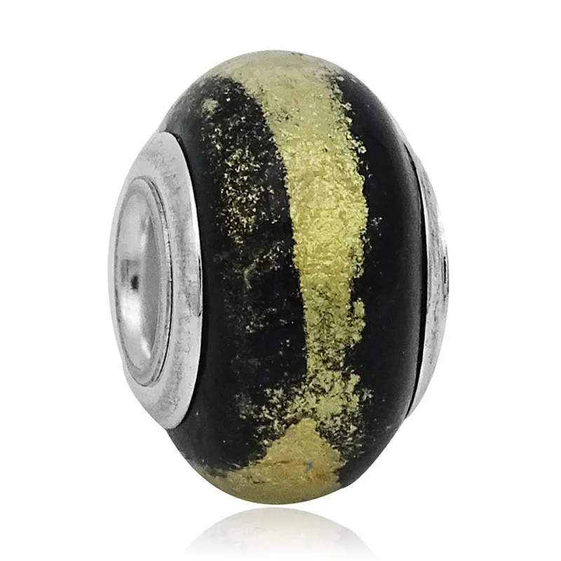 Пузырь граненые бусины стеклянные из хрусталя с большим отверстием шармы