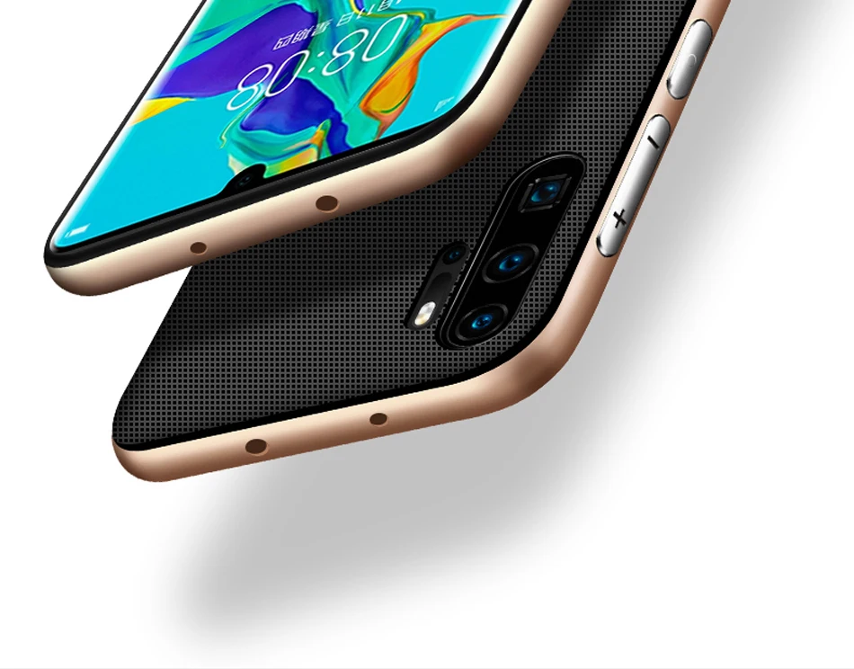 CAPSSICUM чехол с подставкой для huawei P30 Pro Чехол s PC силиконовый гибкий тонкий гелевый противоударный чехол с подставкой для задней панели P30PRO