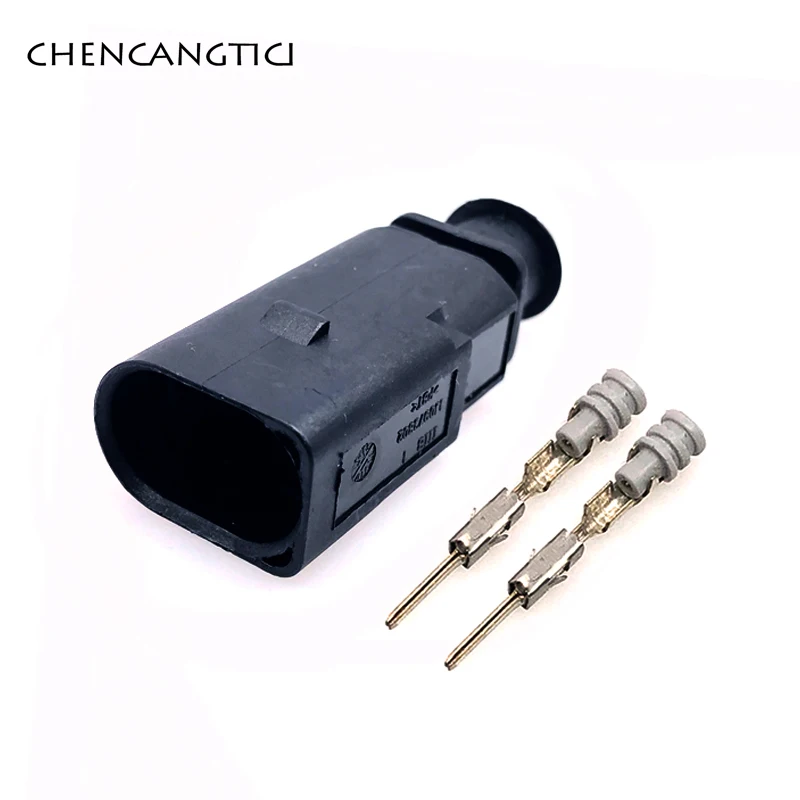 2 комплекта 2 Pin/way 1,5 мм 1J0973802 1J0973702 автоматический датчик температуры заглушка дефляционный клапан заглушка Водонепроницаемый Электрический провод разъем - Цвет: Follow me