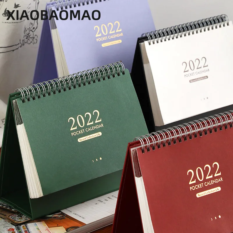 

Настольный календарь 2022, дневник, еженедельный и ежемесячный расписание, настольный планировщик, органайзер на годовую расписание, школьны...