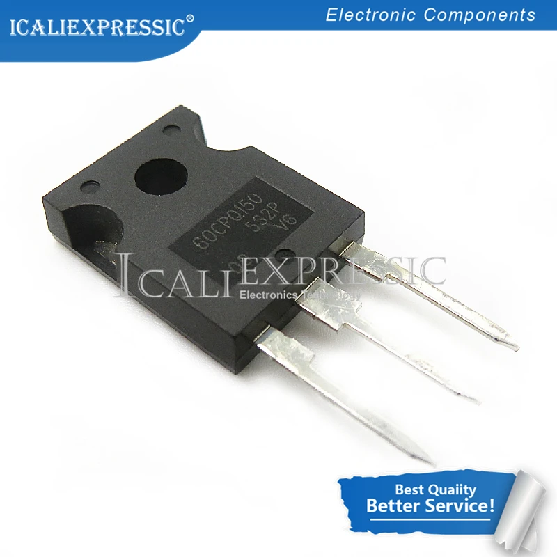 

5PCS 60CPQ150PBF 60CPQ150 TO-247 150V 60A new original In Stock