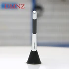 4,7 дюймов 12 см Серебристая короткая углеволоконная радиоантенна сигнал для Smart 453 Forfour 451 Fortwo автостайлинг аксессуары для тюнинга автомобиля