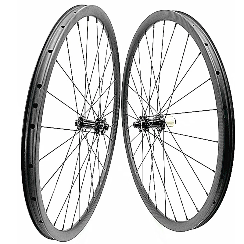 29er Углеродные горные колеса powerway M42 прямой Тяговый 100x15 142x12 углеродные