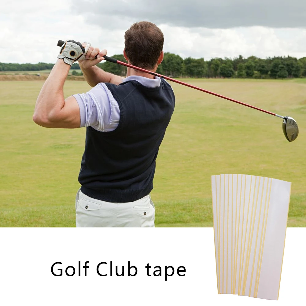 

15 Pcs 26x5cm Golf Grip Tape Double Sided Golf Club Tape With Strong Adhesiveness Golf Putter Grip Replacement Accessories