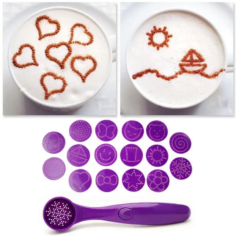 Кофе ложка молока распылительная форма художественная ручка Скульптура выпечки