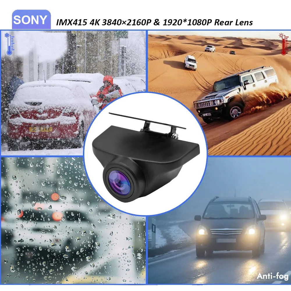 Автомобильный видеорегистратор HGDO 12 дюймов камера заднего вида Sony IMX415 1080P