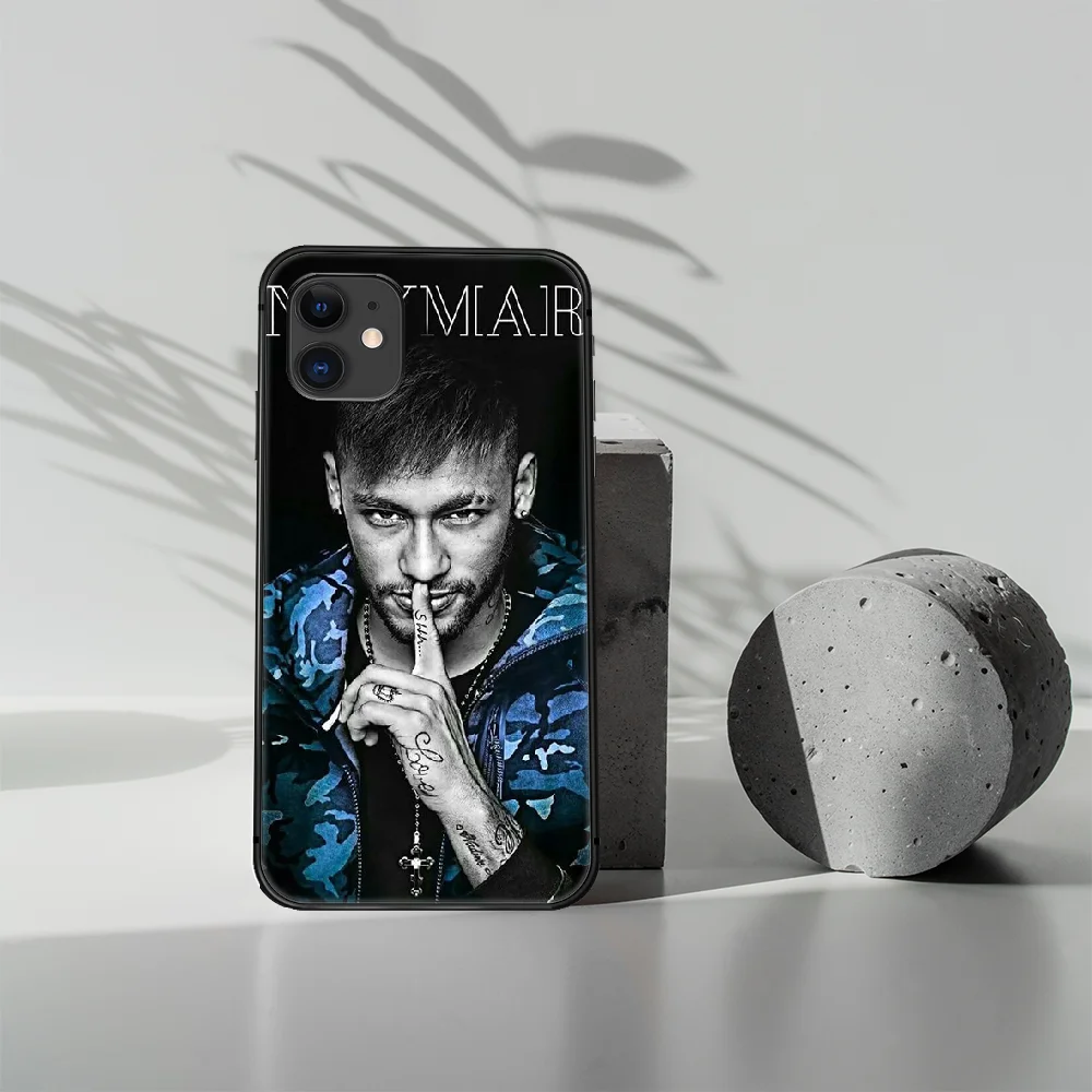 

Football star Neymar Phone Case Cover Hull For iphone 5 5s se 2020 6 6s 7 8 12 mini plus X XS XR 11 PRO MAX black Cover Fashion
