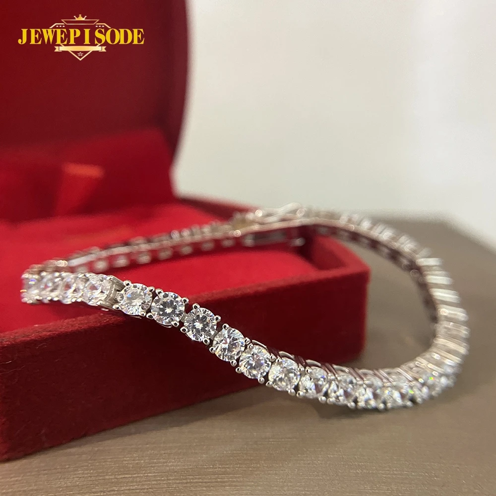 jóias redondas criado moissanite diamante festa de