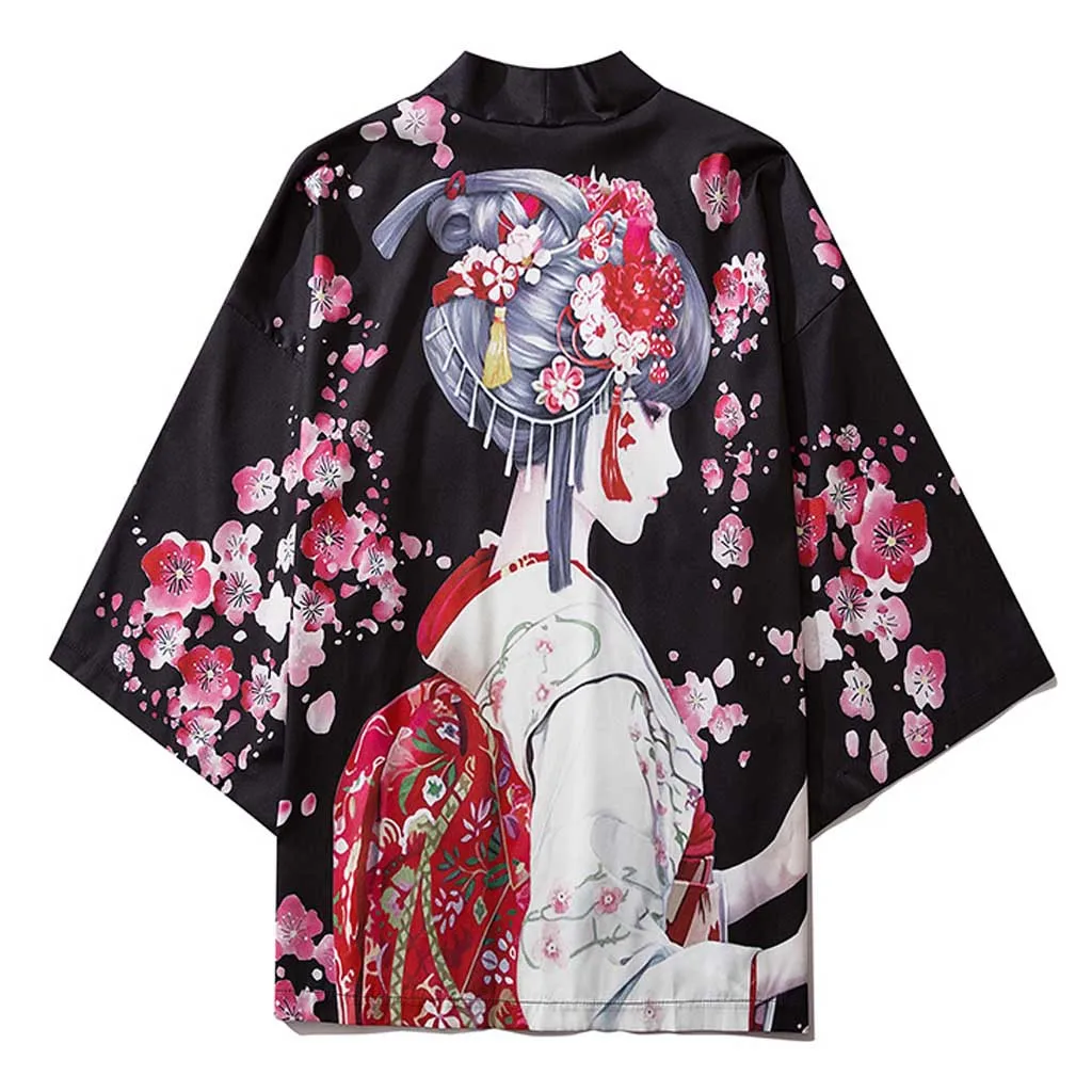 Кимоно кимоно для мужчин и женщин в японском стиле кардиган косплея женское