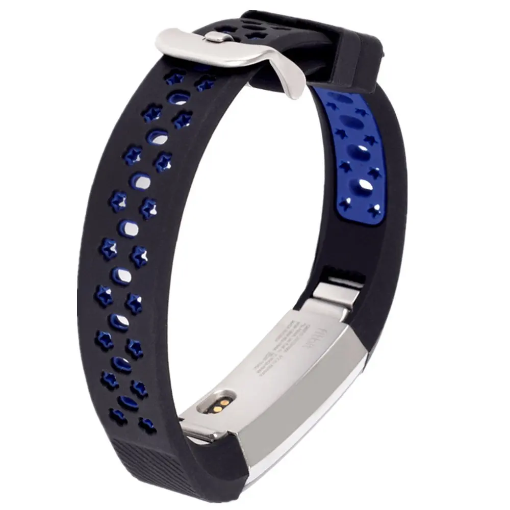 Двухцветный силиконовый ремешок Fibit alta для умных часов Fitbit Alta HR frontier/классический