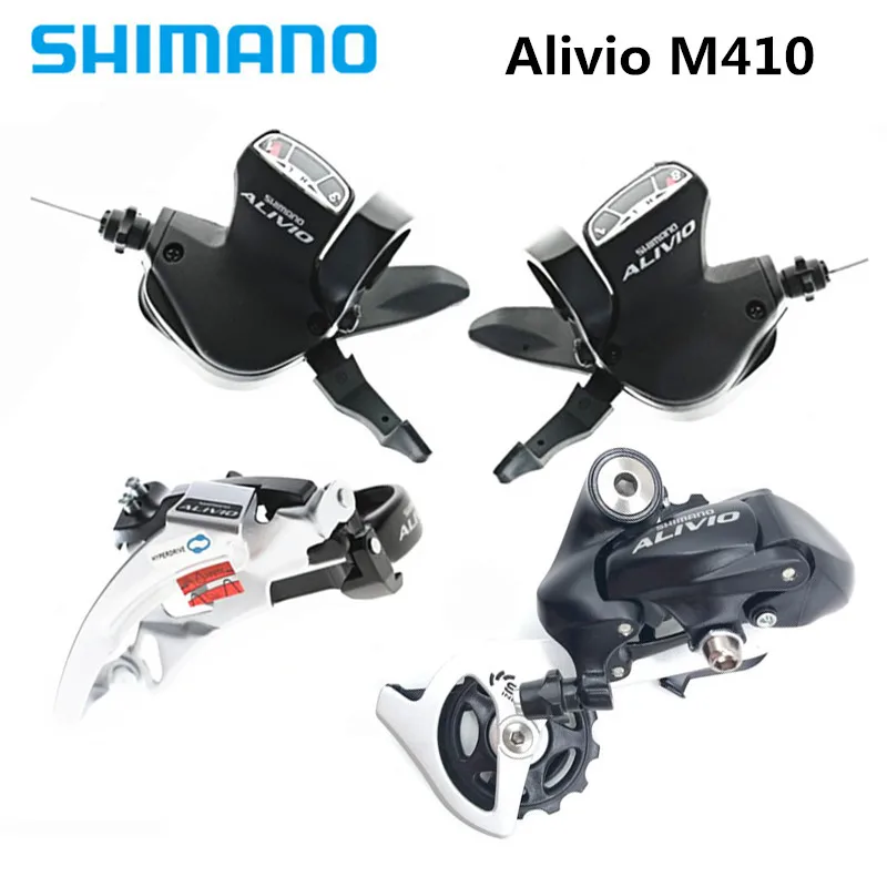 SHIMAN0 Alivio M410 мини набор 7 8 скоростей MTB велосипед передняя/задняя часть