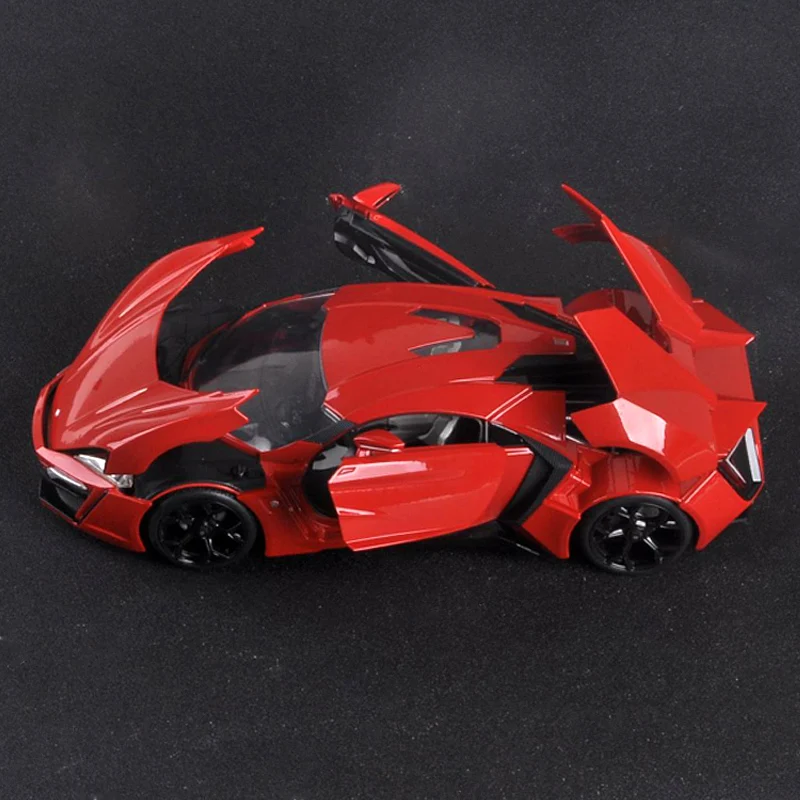 Муравей 1:18 Литой модельный автомобиль игрушка быстрый и яростный JADALykan спортивный автомобиль литая модель машины модели игрушечных автомобилей для мальчиков