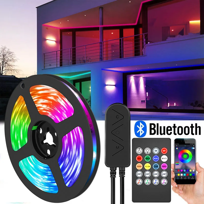 

RGB светильник та светодиодная с поддержкой Bluetooth, 12 В, 24 В