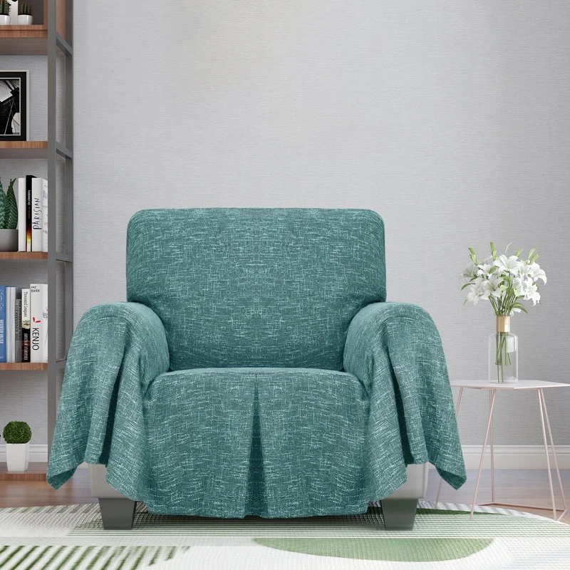 

Sofa Blanket Cover 1/2 Seat Sofa Towel Removable Couch Protector Dust-proof Slipcover Air Condition Quilt Camping Mat Home Decor
