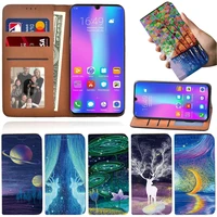 flip phone case for huawei honor 8a 8a pro8s9x9x pro10 lite20 lite20 pu leather wallet card case phone case