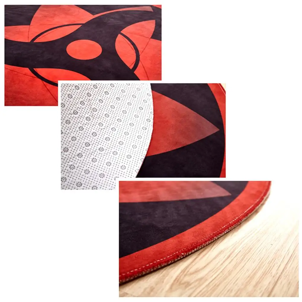 Мягкий флисовый мультяшный коврик с аниме Шаринган одеяло костюм для косплея |