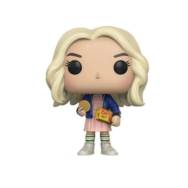 Поп странные вещи и маленький Eleven с eggos ПВХ фигурку Мальчик игрушки для детей