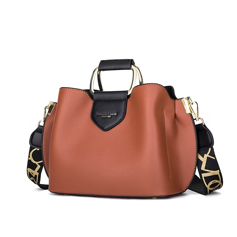 

luxurious PU Leather Crossbody Bags For Women 2021 Travel Handbag Fashion Simple Shoulder Ladies Messenger Subaxillary Bag Totes