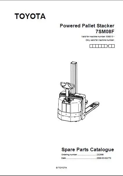 Руководство по обслуживанию вилочных погрузчиков и руководства эксплуатации