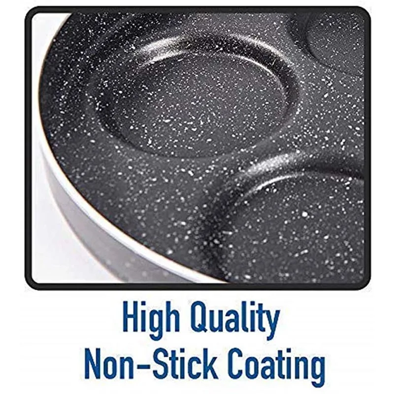 WALFOS с антипригарным покрытием Медная сковорода для жарки Керамика покрытие