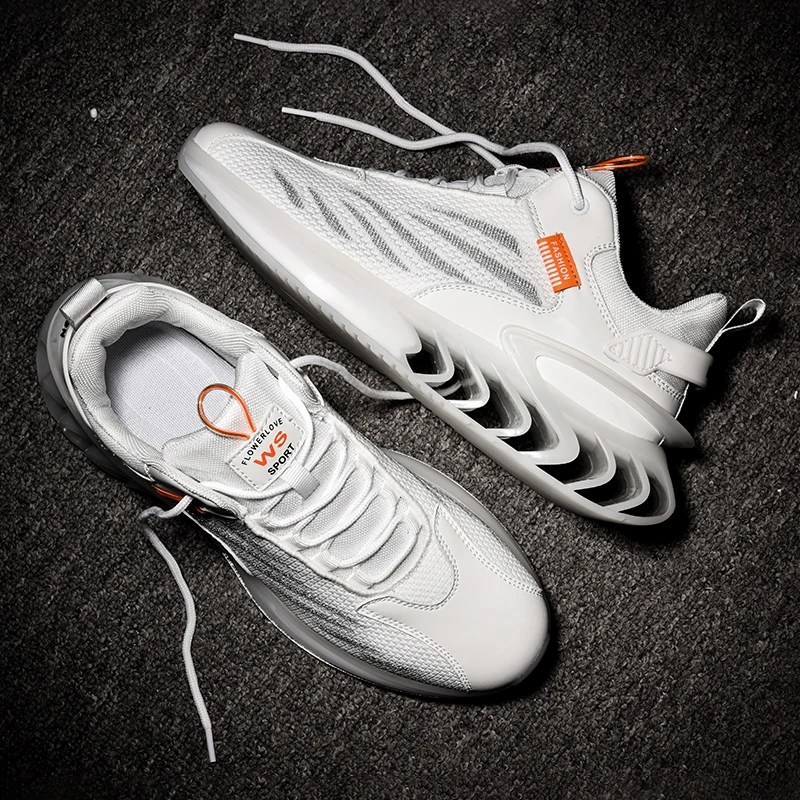 

Summer Casual Shoes Men's Breathable Mesh Comfortable Sports Shoes Non-slip Men's Shoes Lightweight Blade Shoes Chaussures Homme